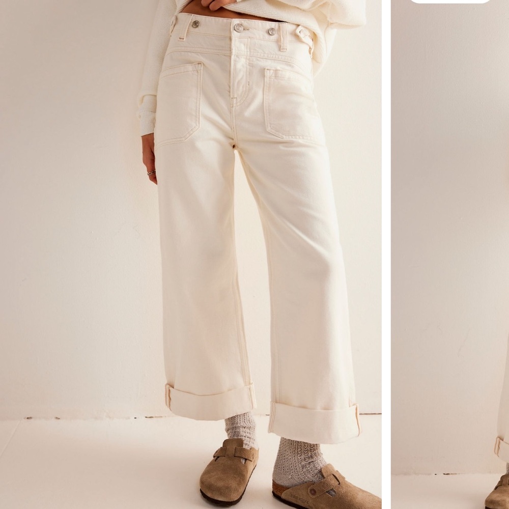 Free people Palmer cuff jeans